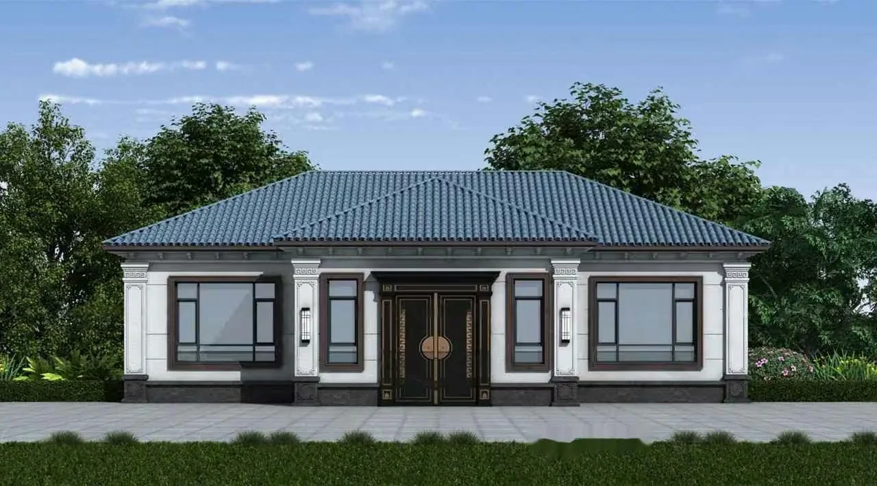 A House. It Is White 3D Model – 1801 – VRAY Render