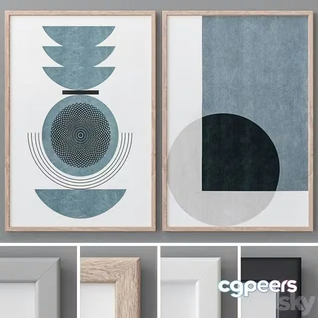 3ds Max Free – Photo Frames Set 553