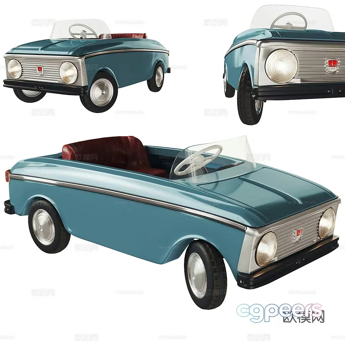 Children’s car 3d model