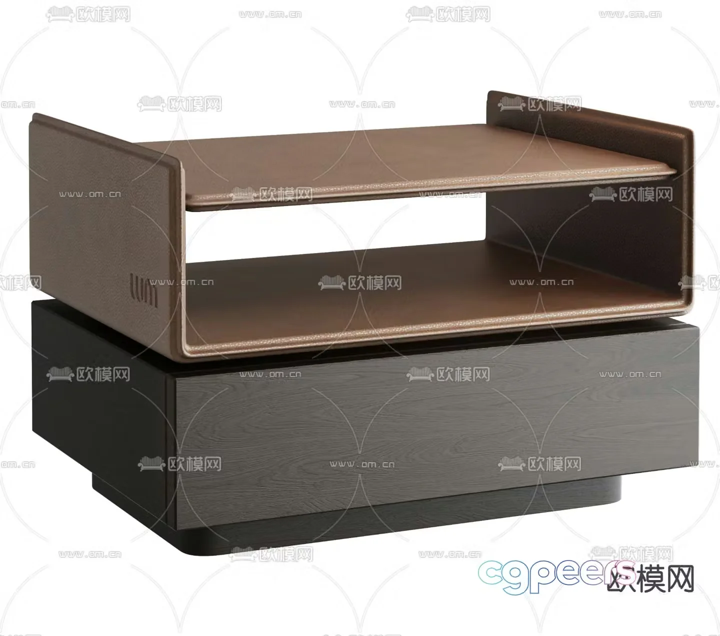 Casa Magna bedside table 3d model