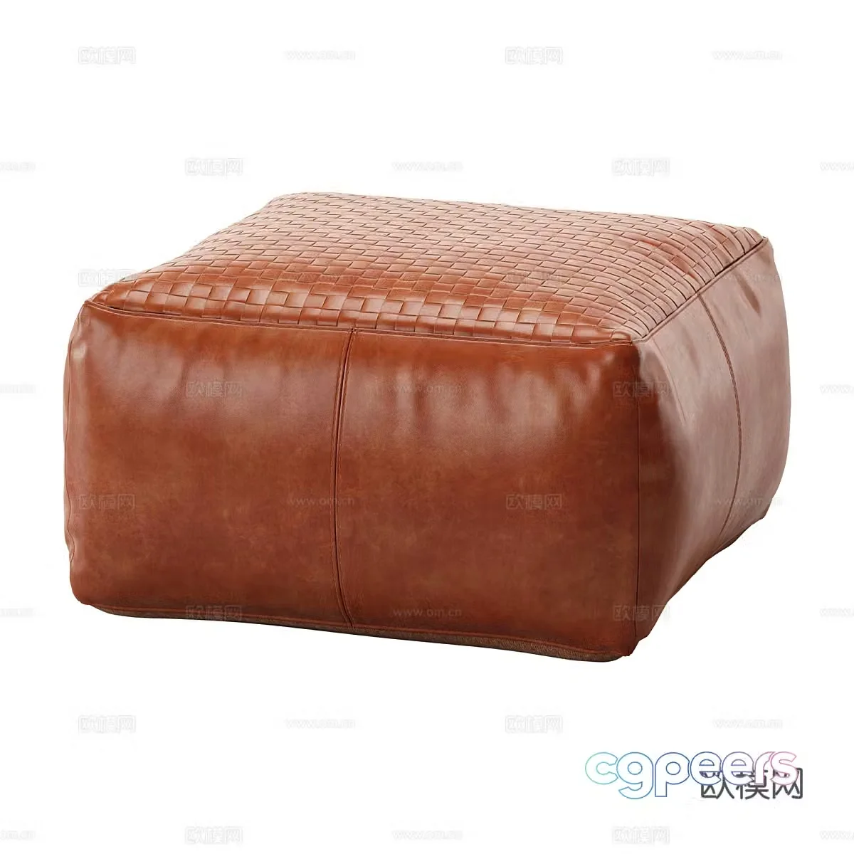 Stool sofa stool low stool 3d model
