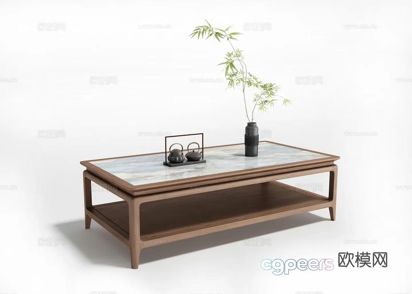 New Chinese coffee table 3D model
