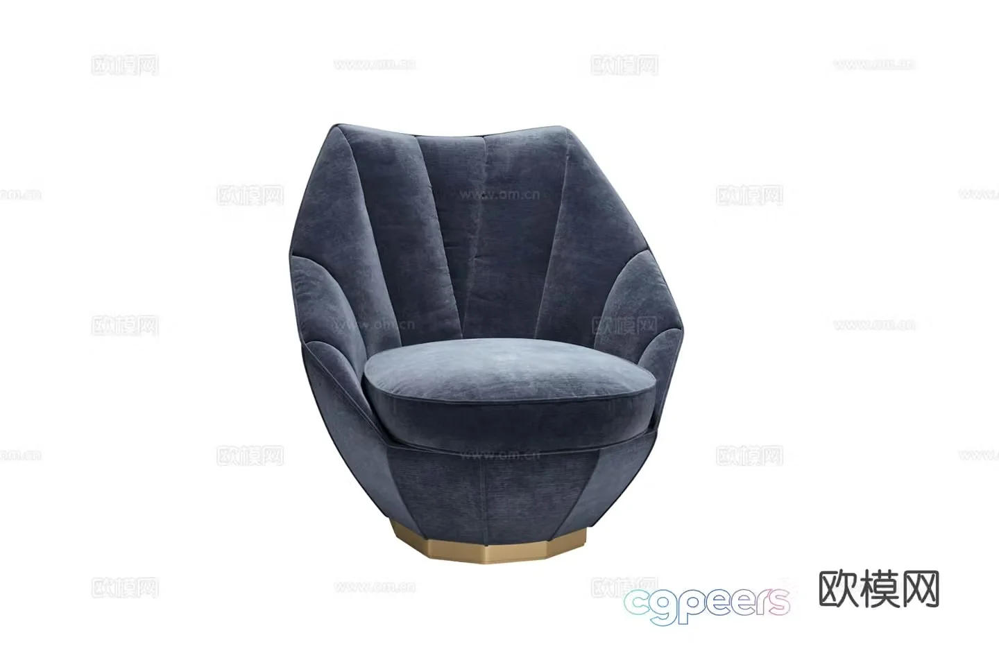 Visionnaire SONTAG single sofa 3d model