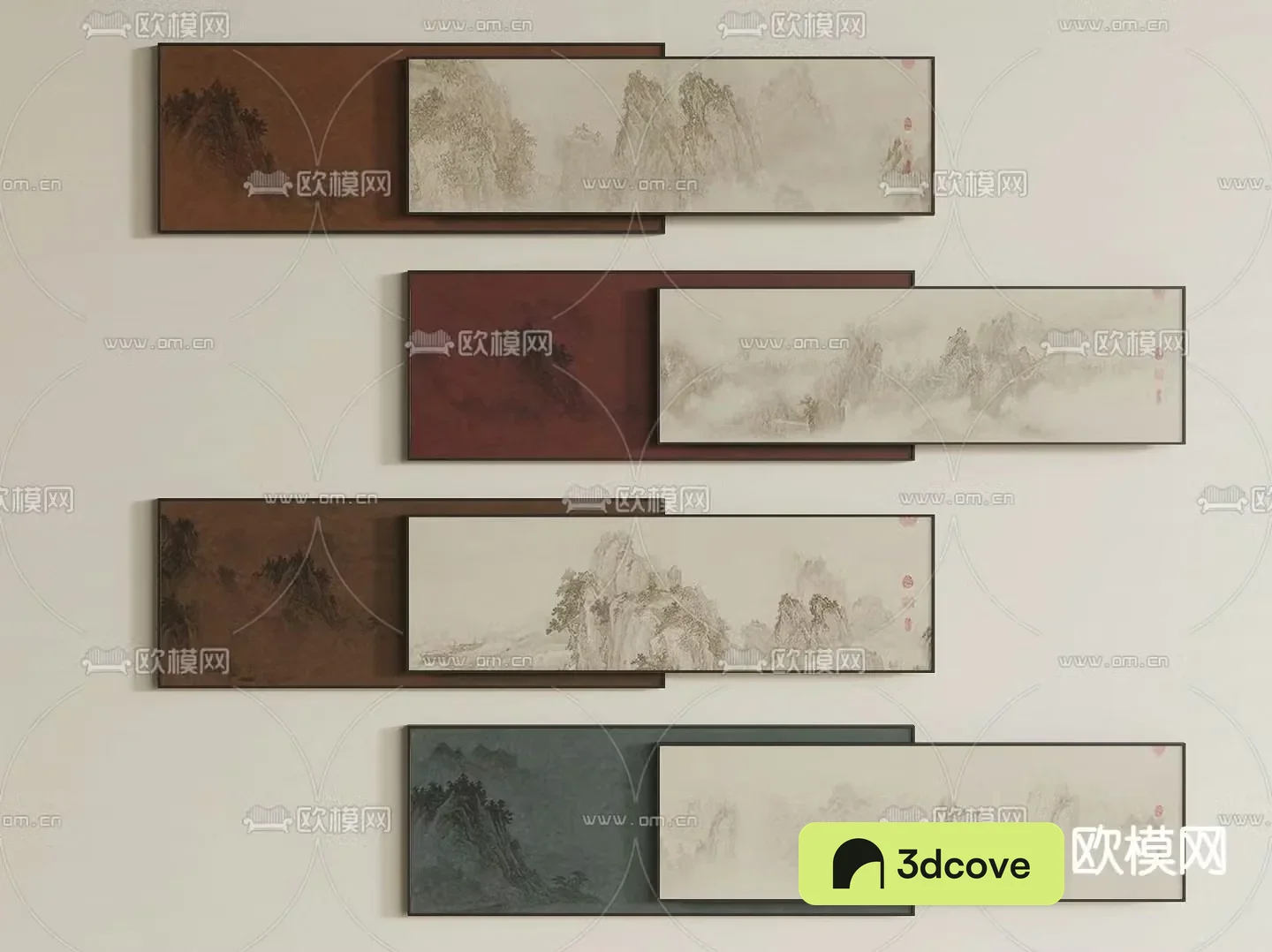 New Chinese style hanging paintings decorative paintings