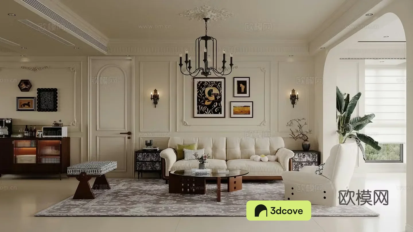 French living room