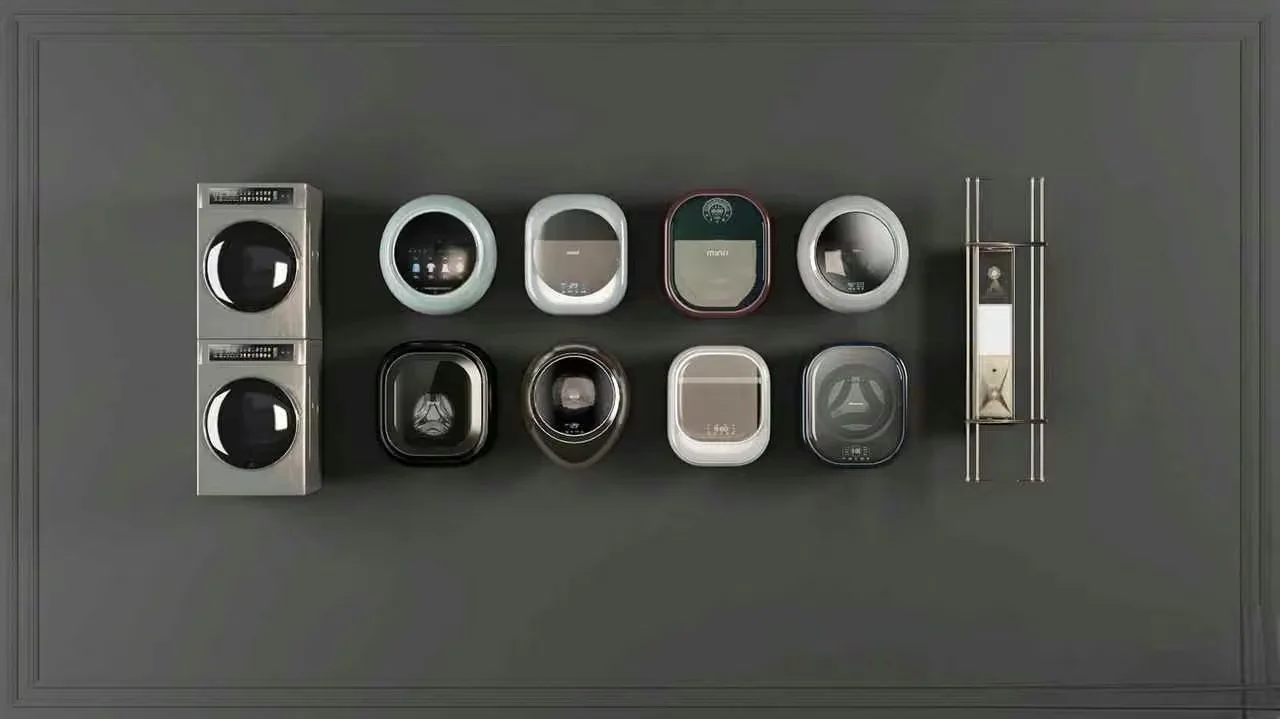 Modern Home Appliances 3D Model – 17332 – VRAY Render