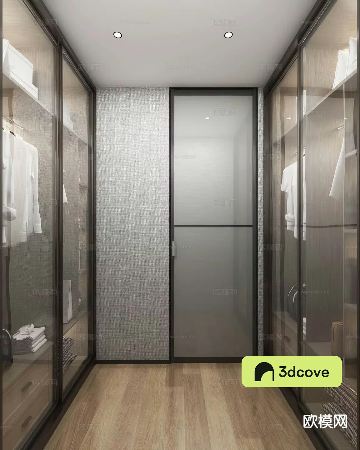 Modern cloakroom