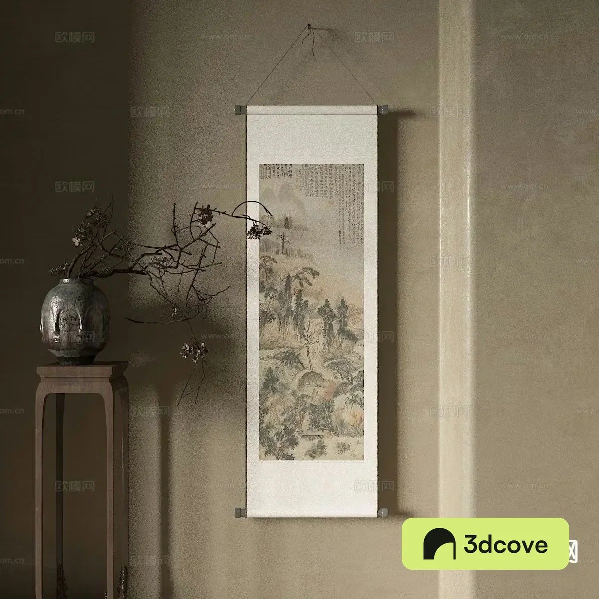 Chinese decorative painting scroll painting hanging painting