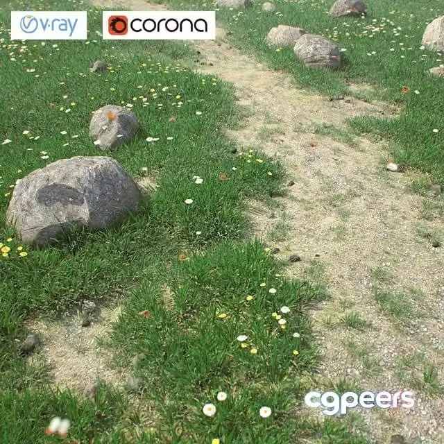 3ds Max Free – Set for landscaping