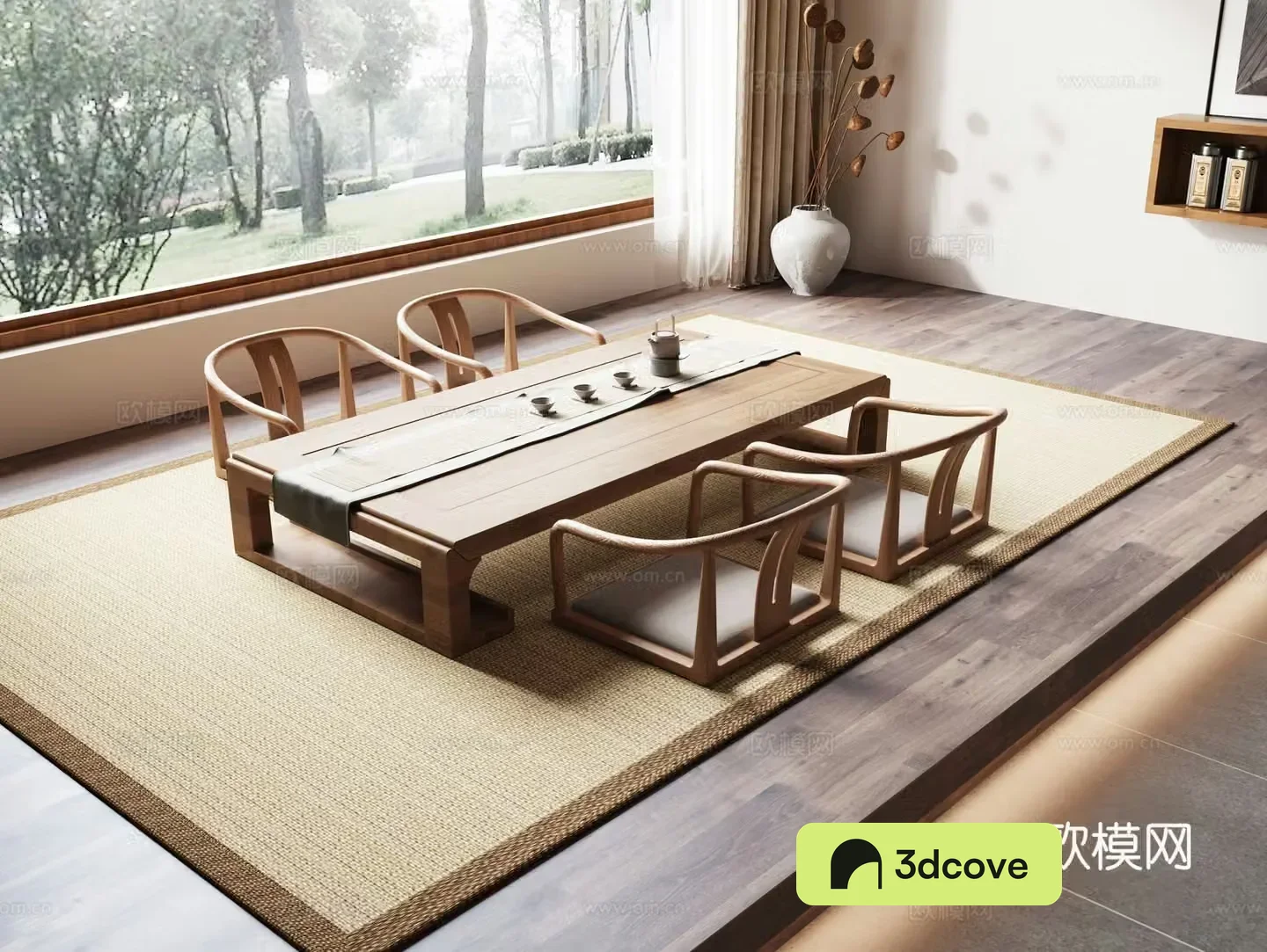 New Chinese tea room