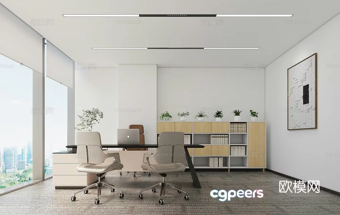3D model of Hengqin General Manager Office