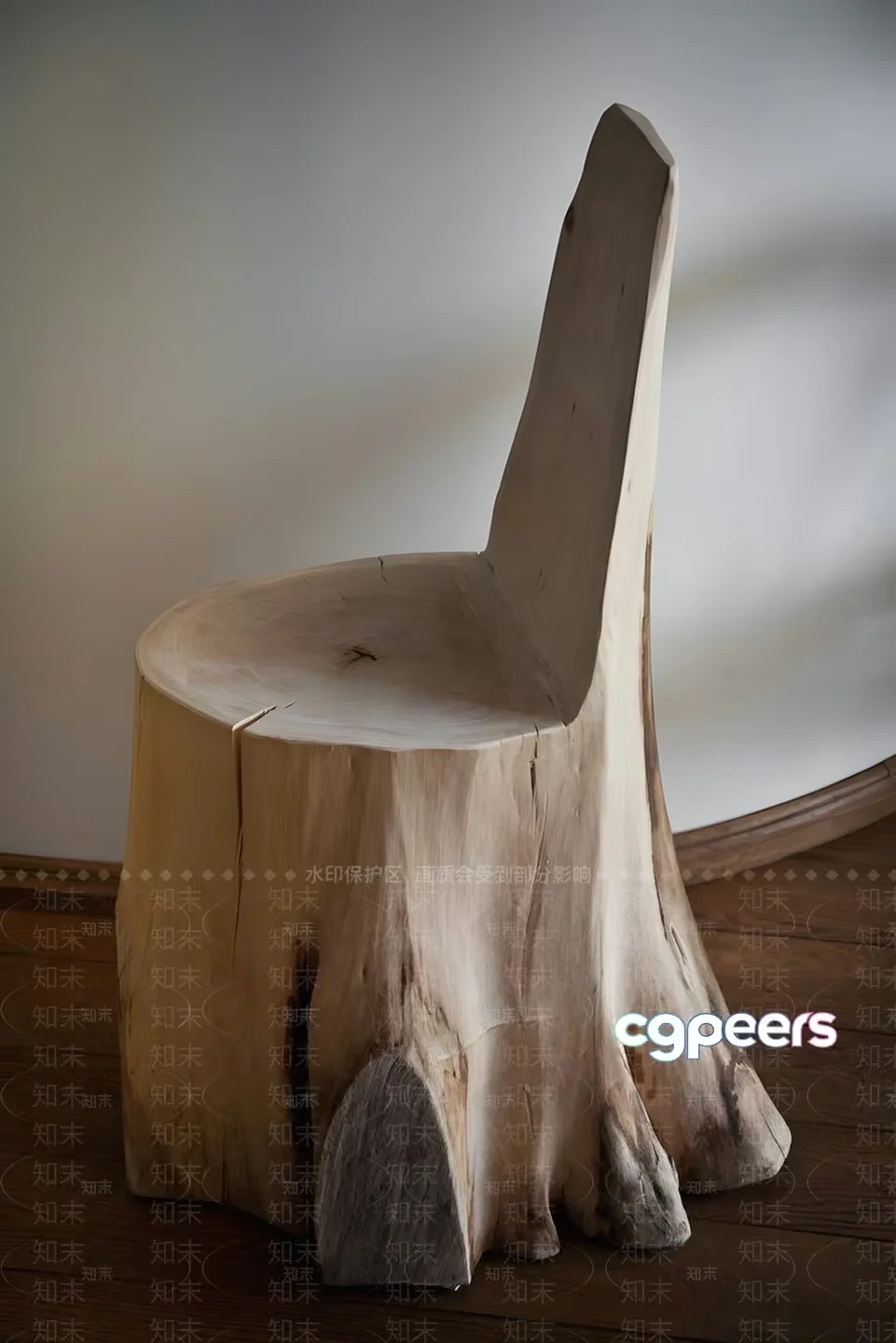 Wooden Chair 3D Model – 4967 – VRAY Render
