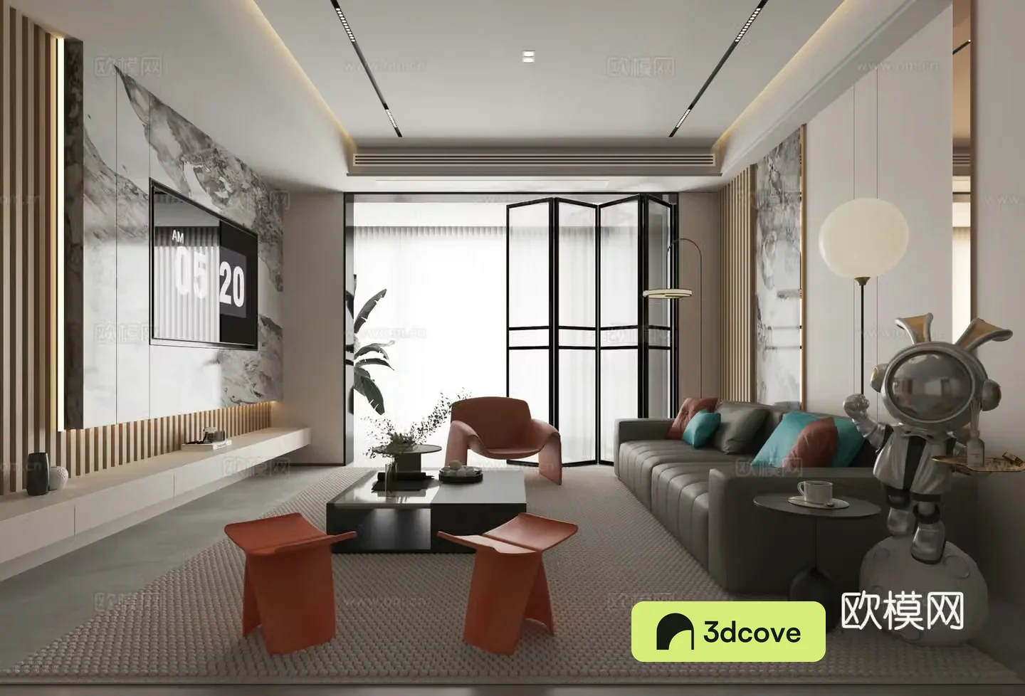 Modern living room