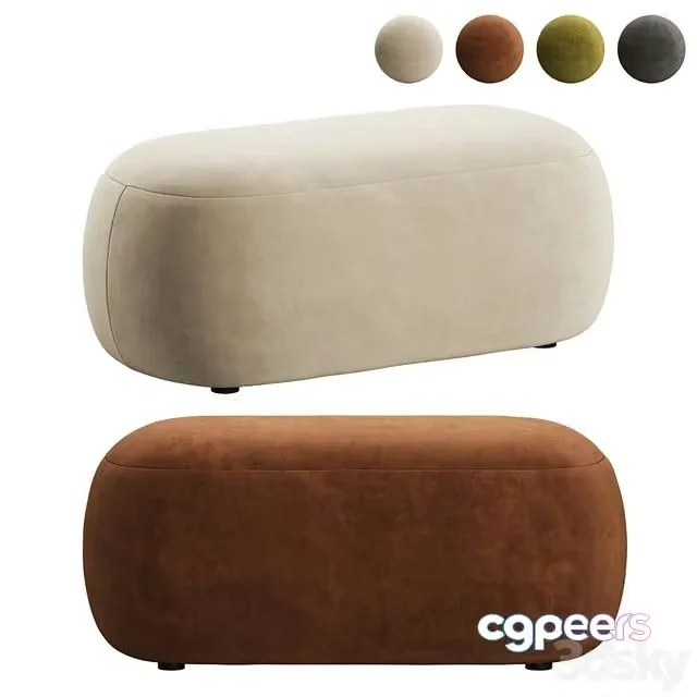 3ds Max Free – Pouf Cupcake