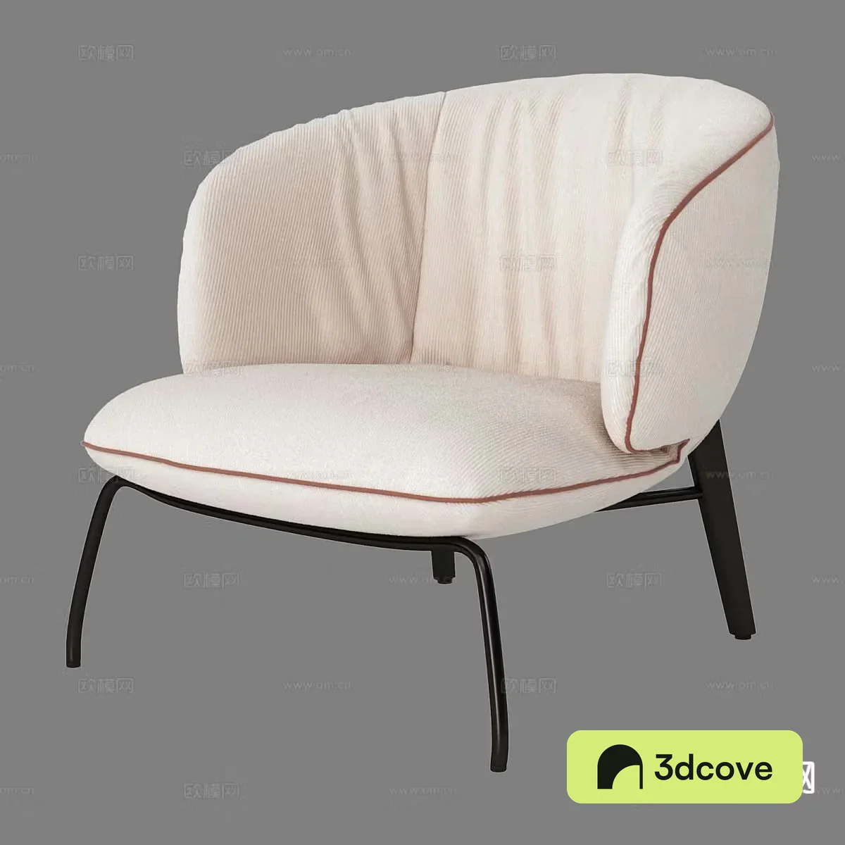 Modern single sofa