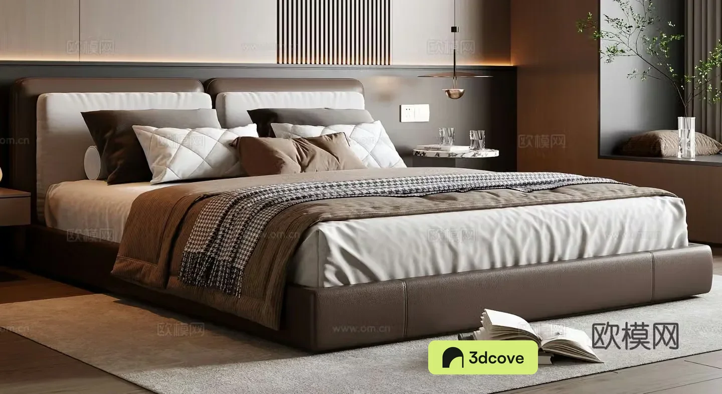 Italian double bed