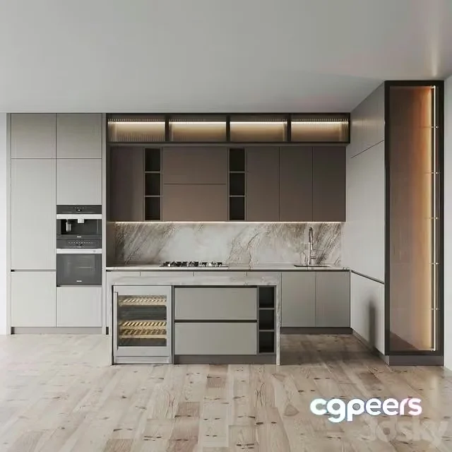 3ds Max Free – kitchen 0175