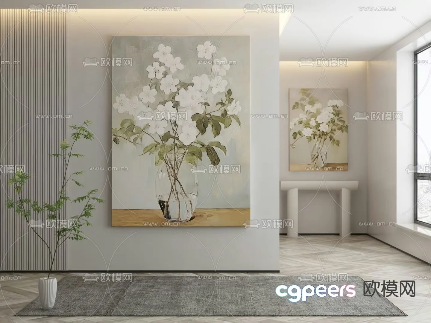 Modern Interior Design 3D Model – 11149 – VRAY Render