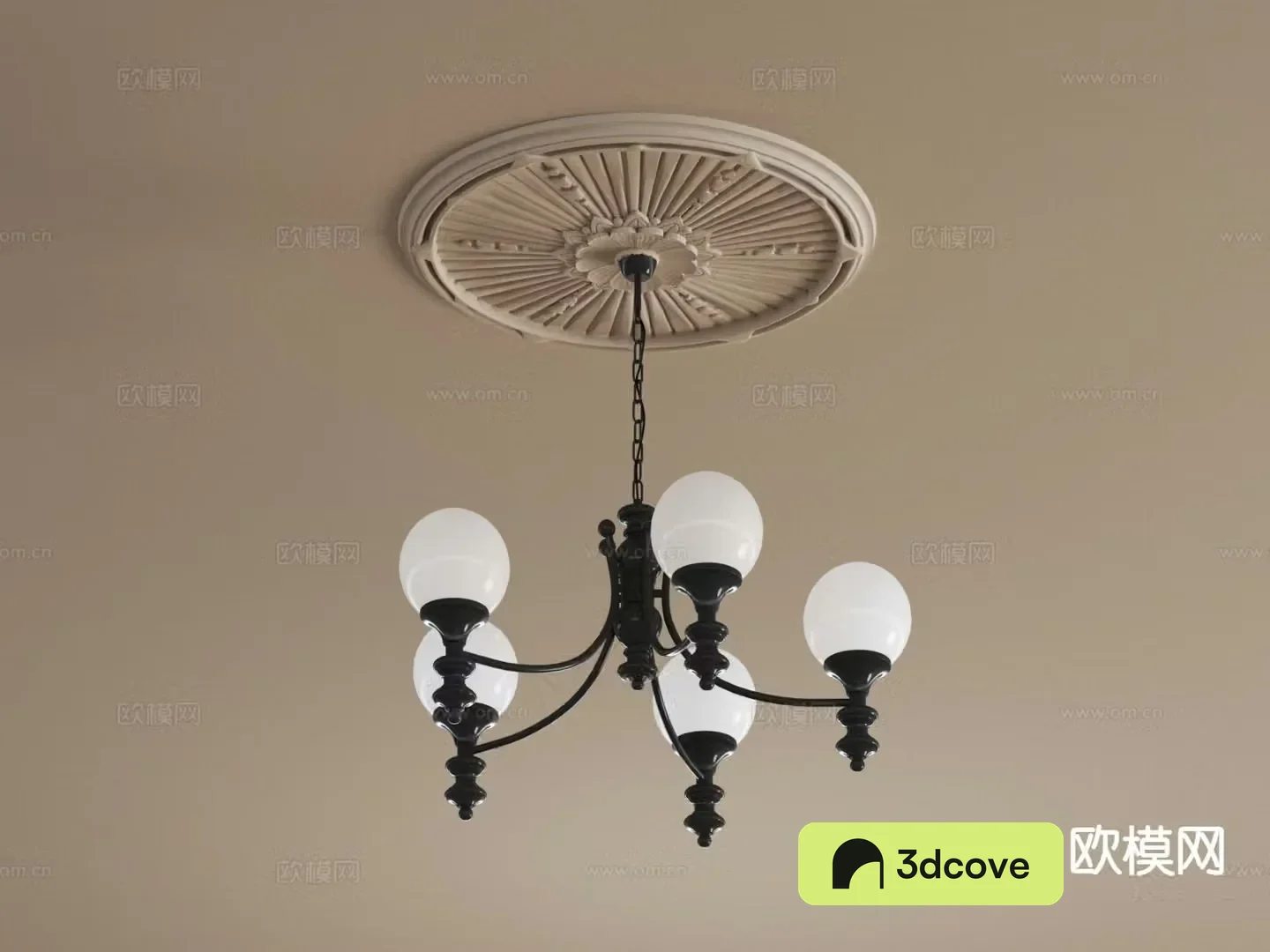 French retro chandeliers hall chandeliers