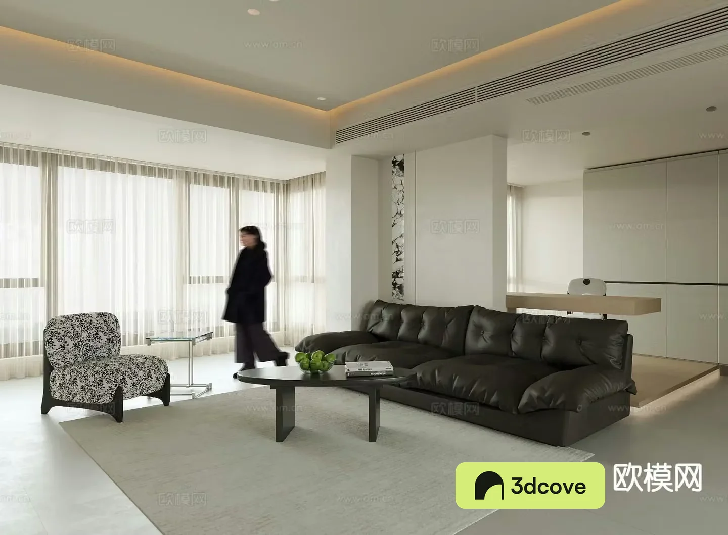 Minimalist living room