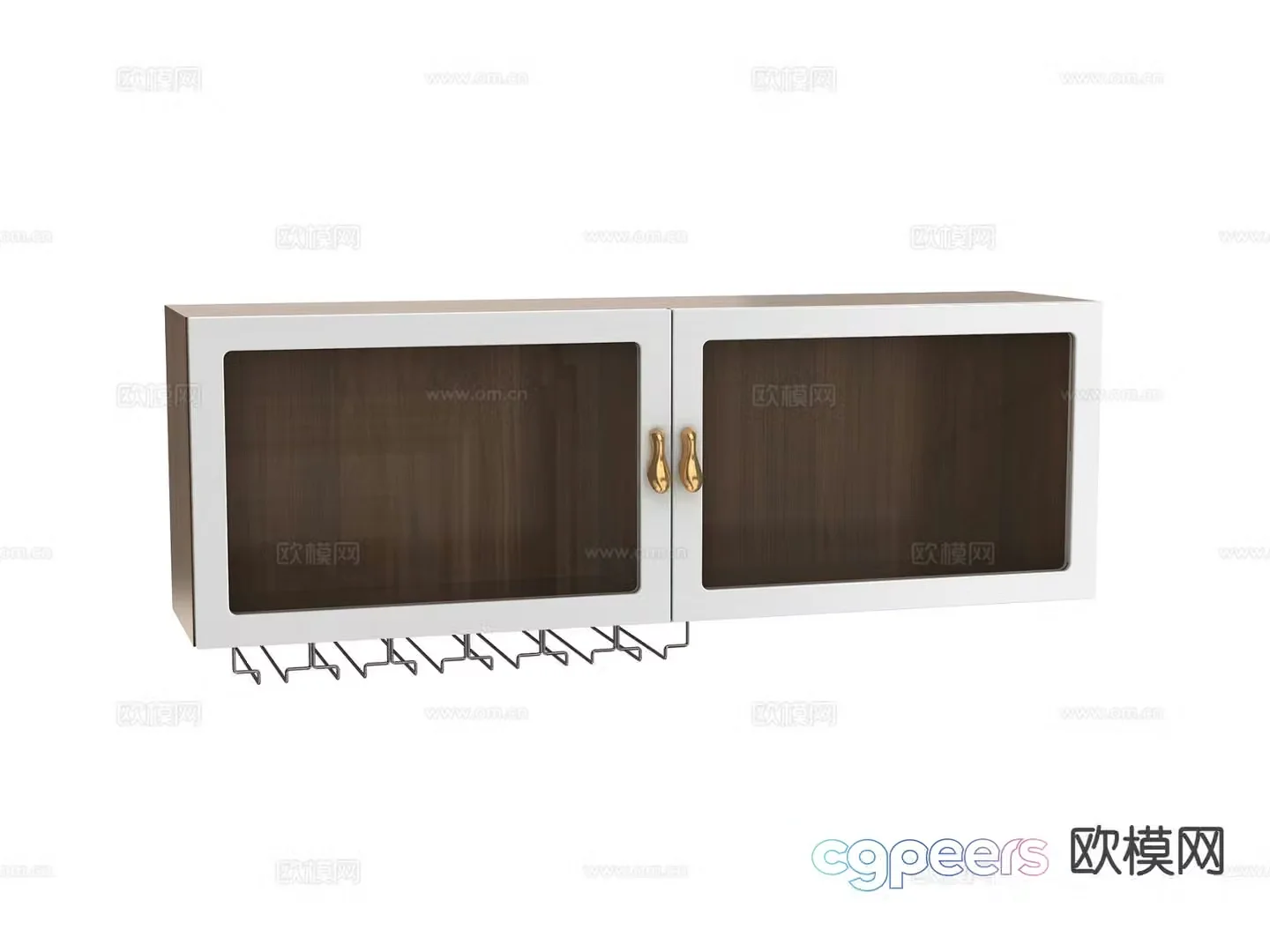 Wall hanging wall cabinet wall decoration cabinet 3d model