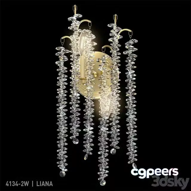 3ds Max Free – Wall lamp Favorite 4134-2W
