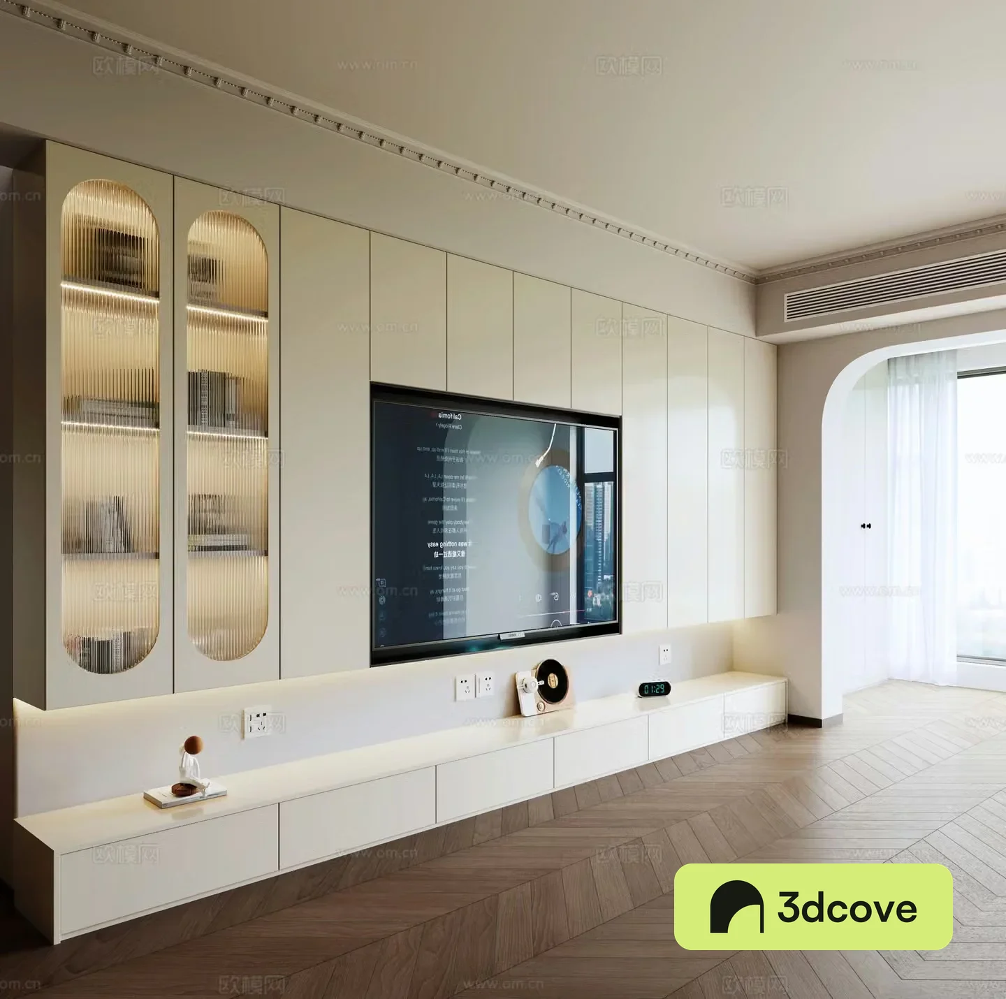 TV background wall