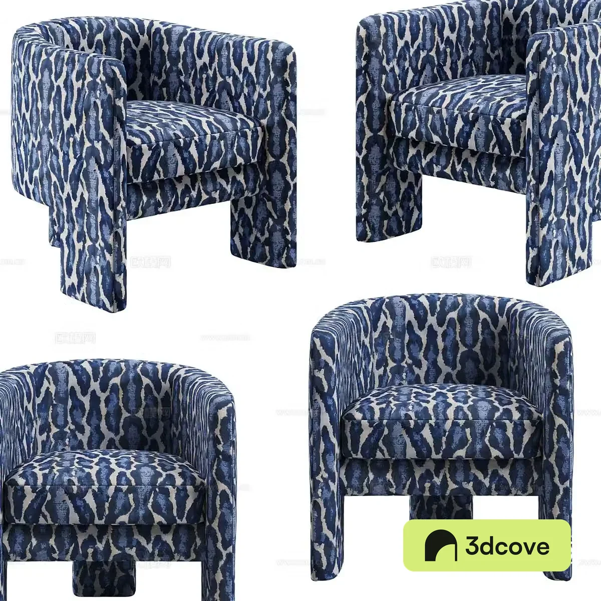Modern chair leisure chair