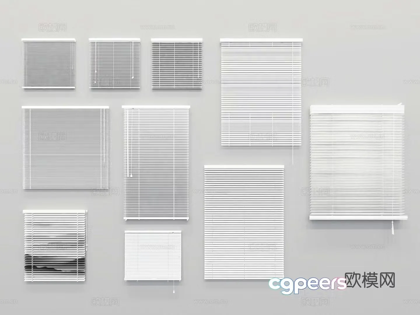 Venetian blind 3d model