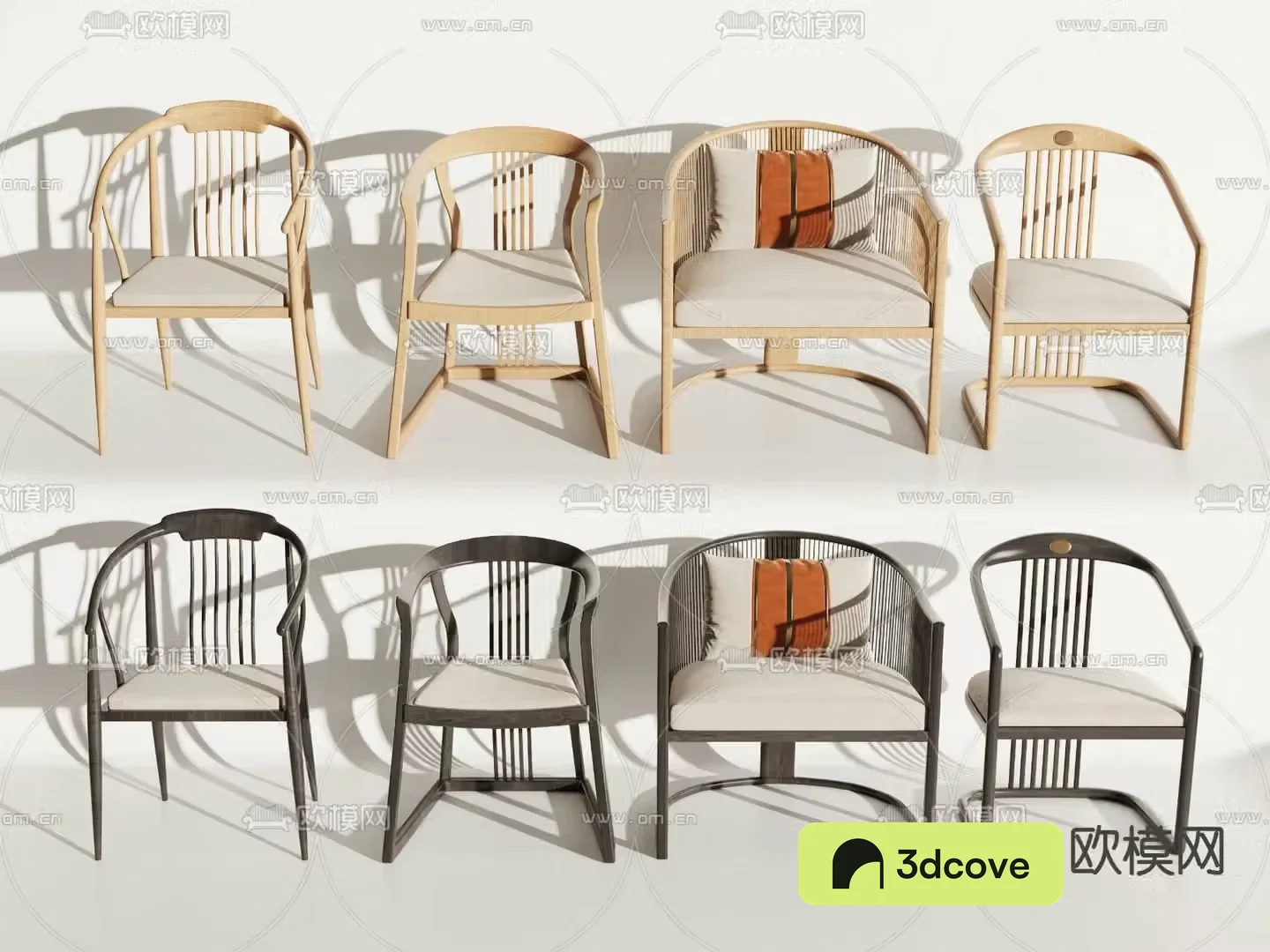 New Chinese style chair armchair