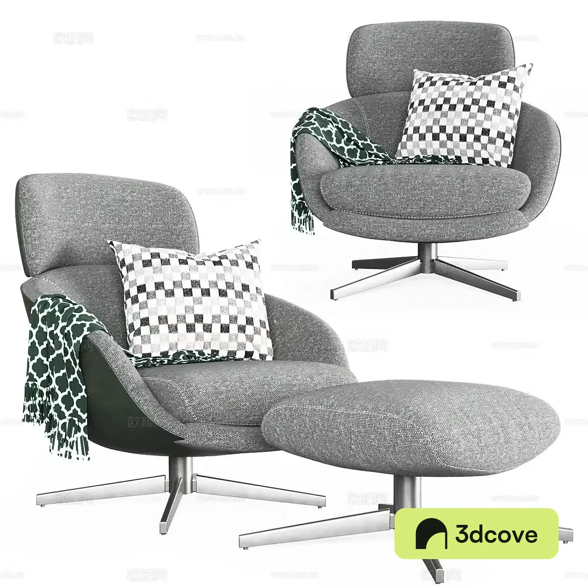 Leisure chair footstool