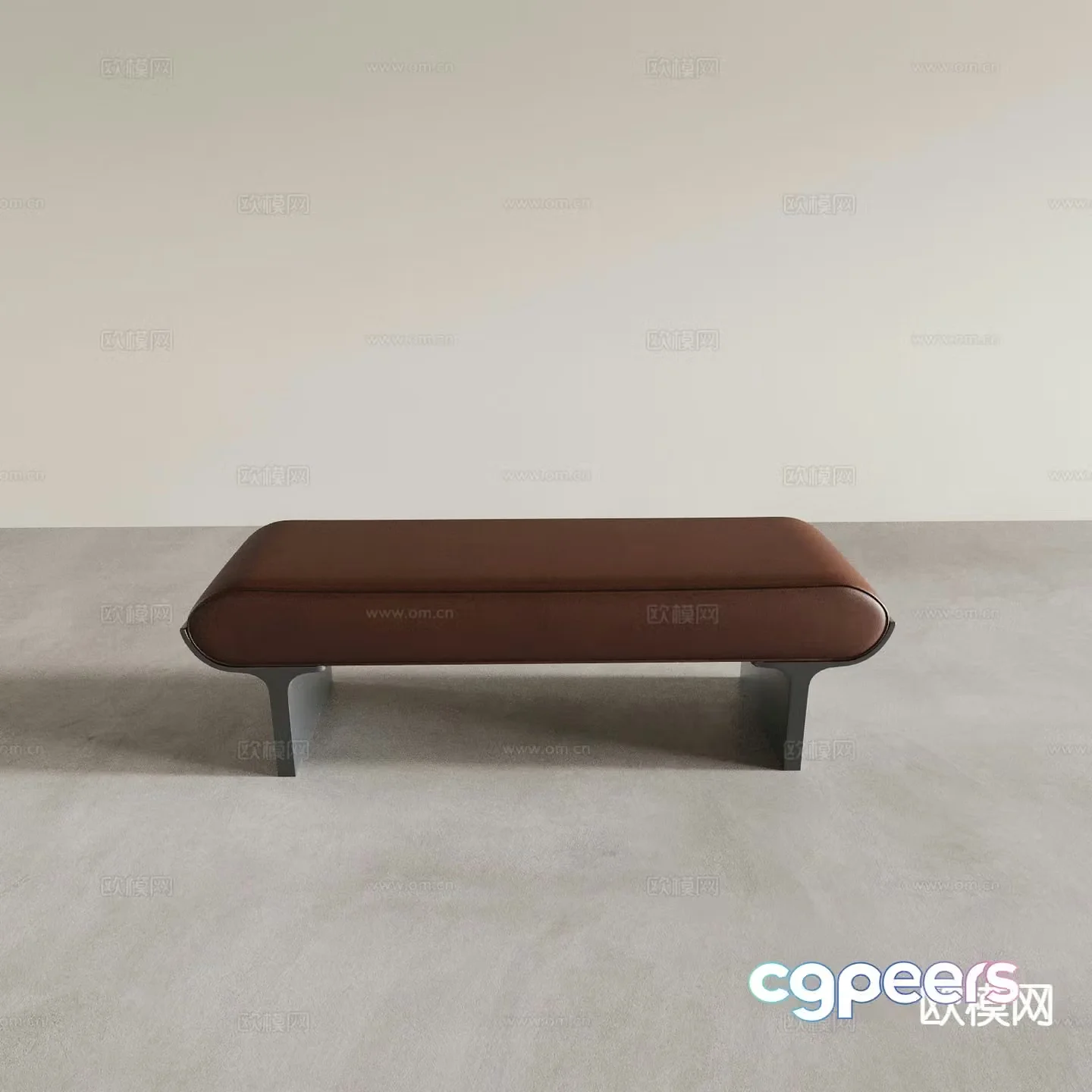 Shoe Changing Stool Sofa Stool Piano Stool 3D Model