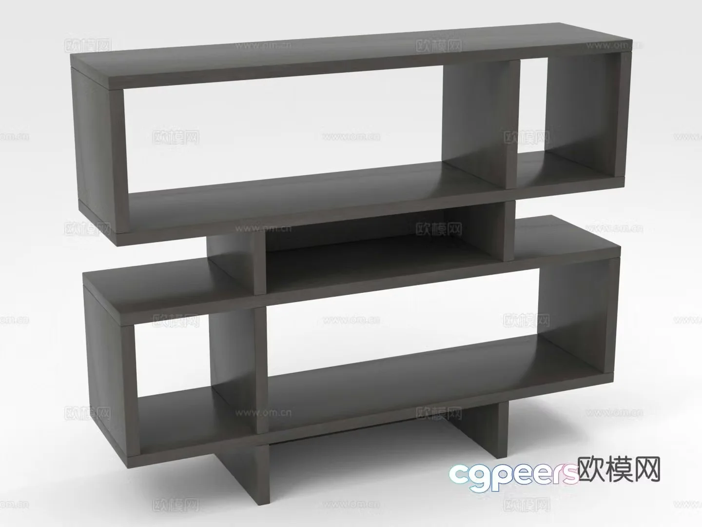 Shelf Bookshelf Display rack Floor stand Partition rack 3D model