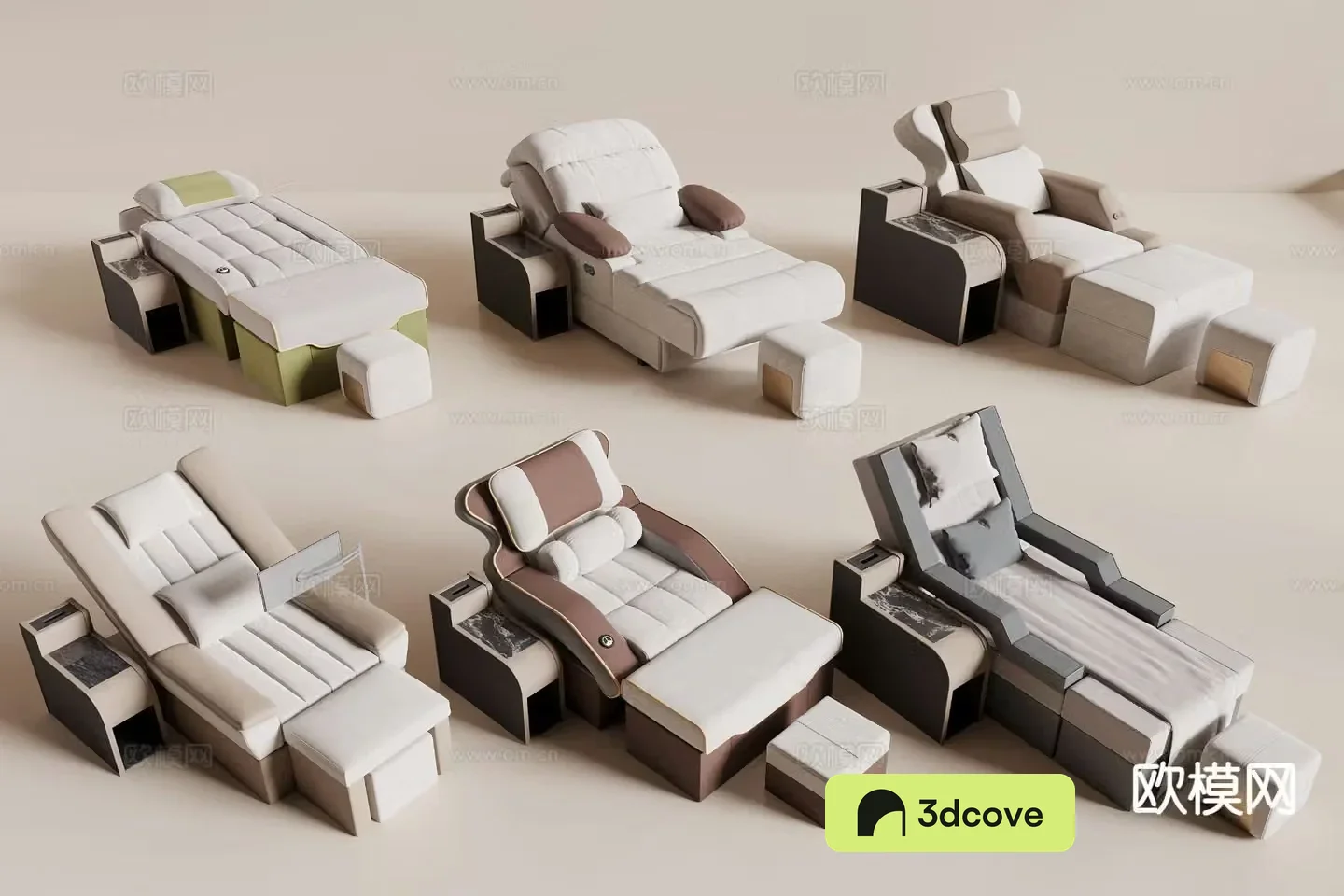 Modern foot bath chair massage chair pedicure chair