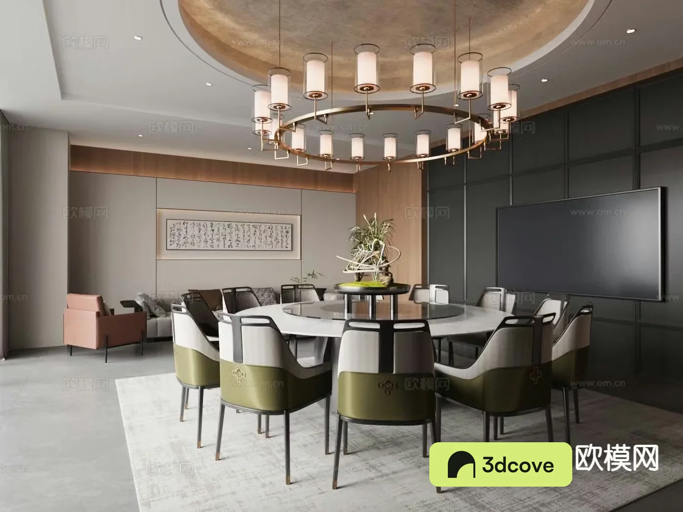 New Chinese restaurant private room
