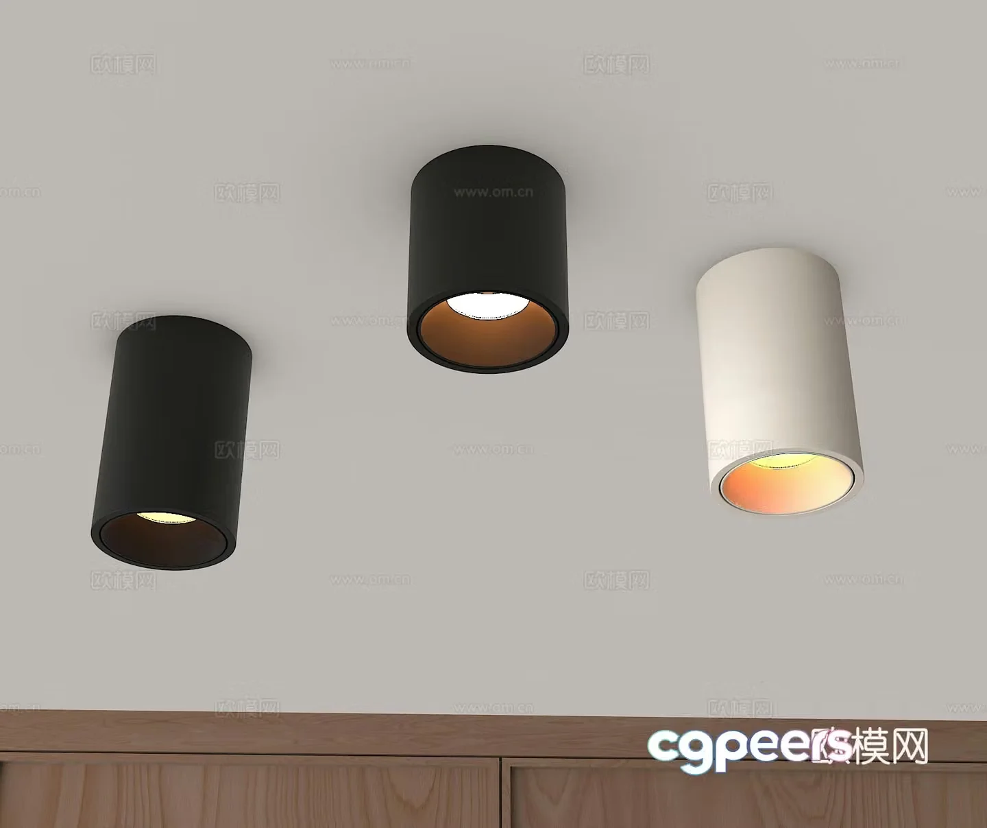 Spotlight Downlight 3D Model