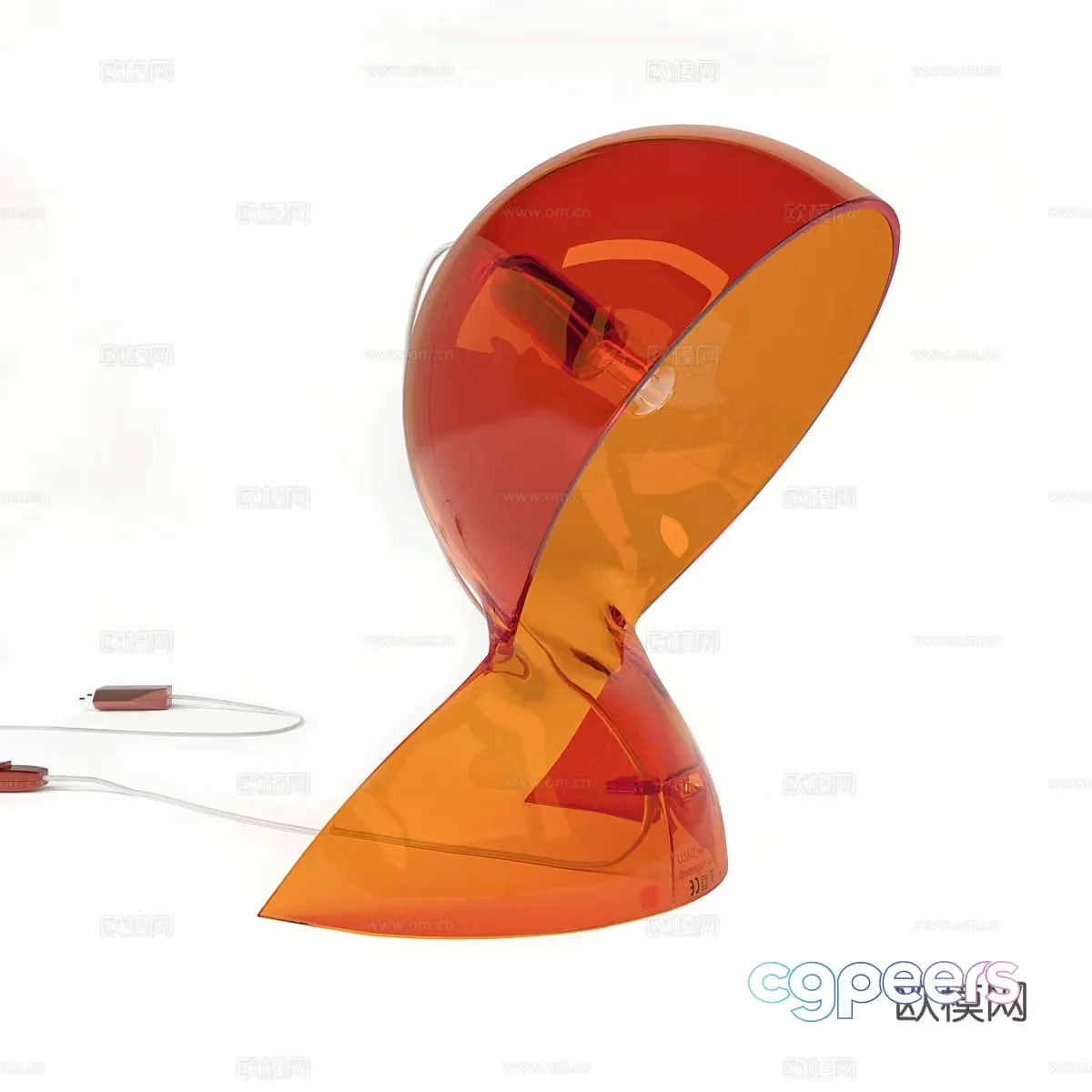 Modern Italian DALU desk lamp 3d model