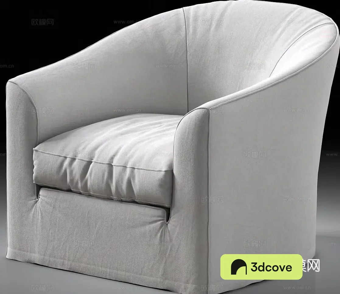 Wabi-sabi single sofa