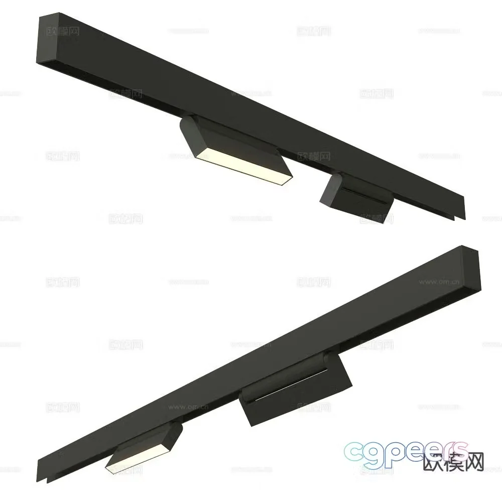 ANCARD track light magnetic light 3d model