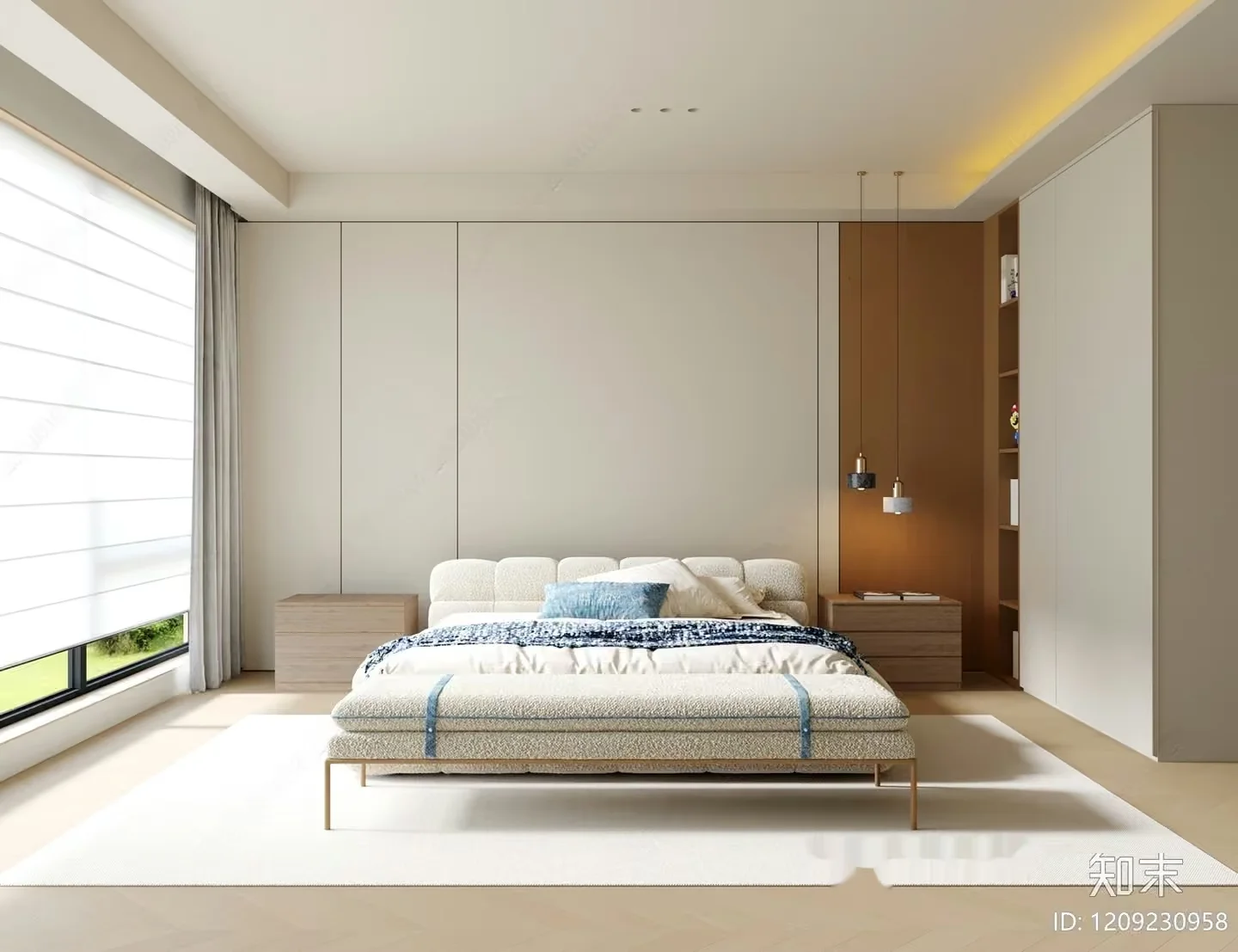 Modern Bedroom 3D Model – 20756 – VRAY Render