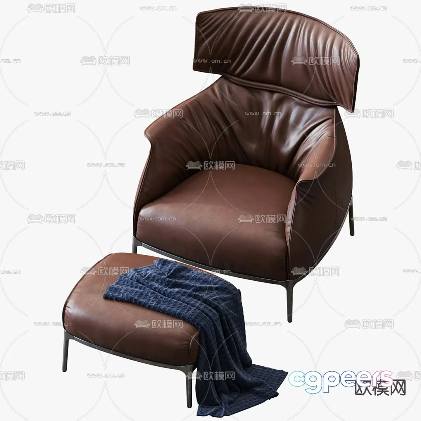 Sofa chair leisure chair 3d model