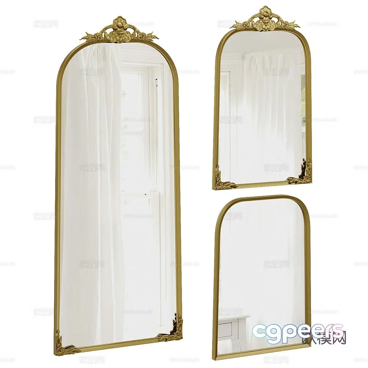 RAMEBO IKEA Mirror 3D Model