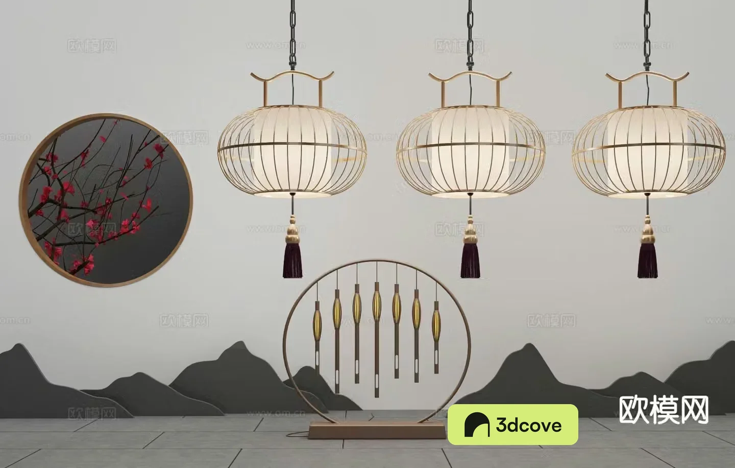 New Chinese style chandelier lantern