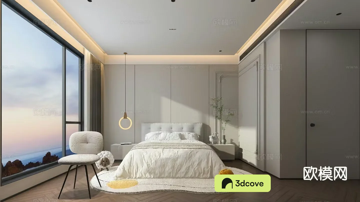 Modern bedroom second bedroom girls room