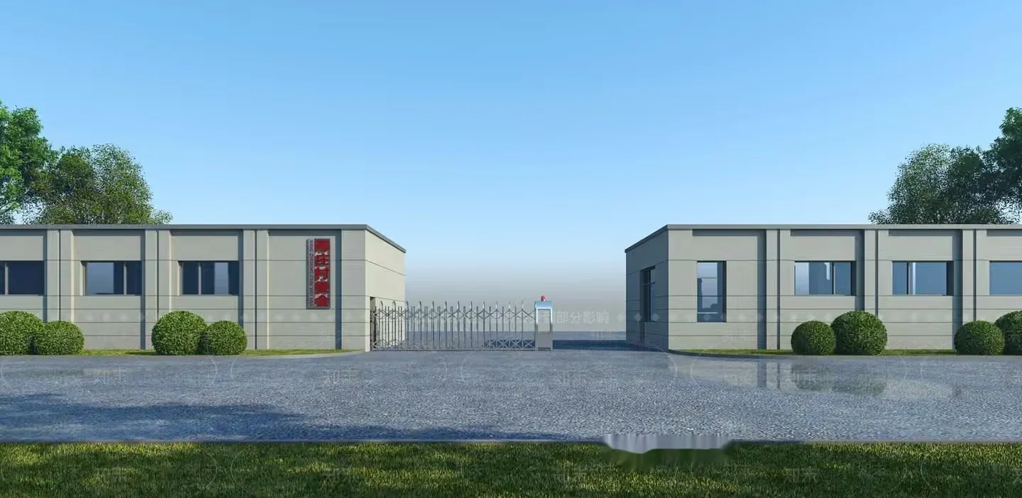Modern Grey Building 3D Model – 14702 – VRAY Render