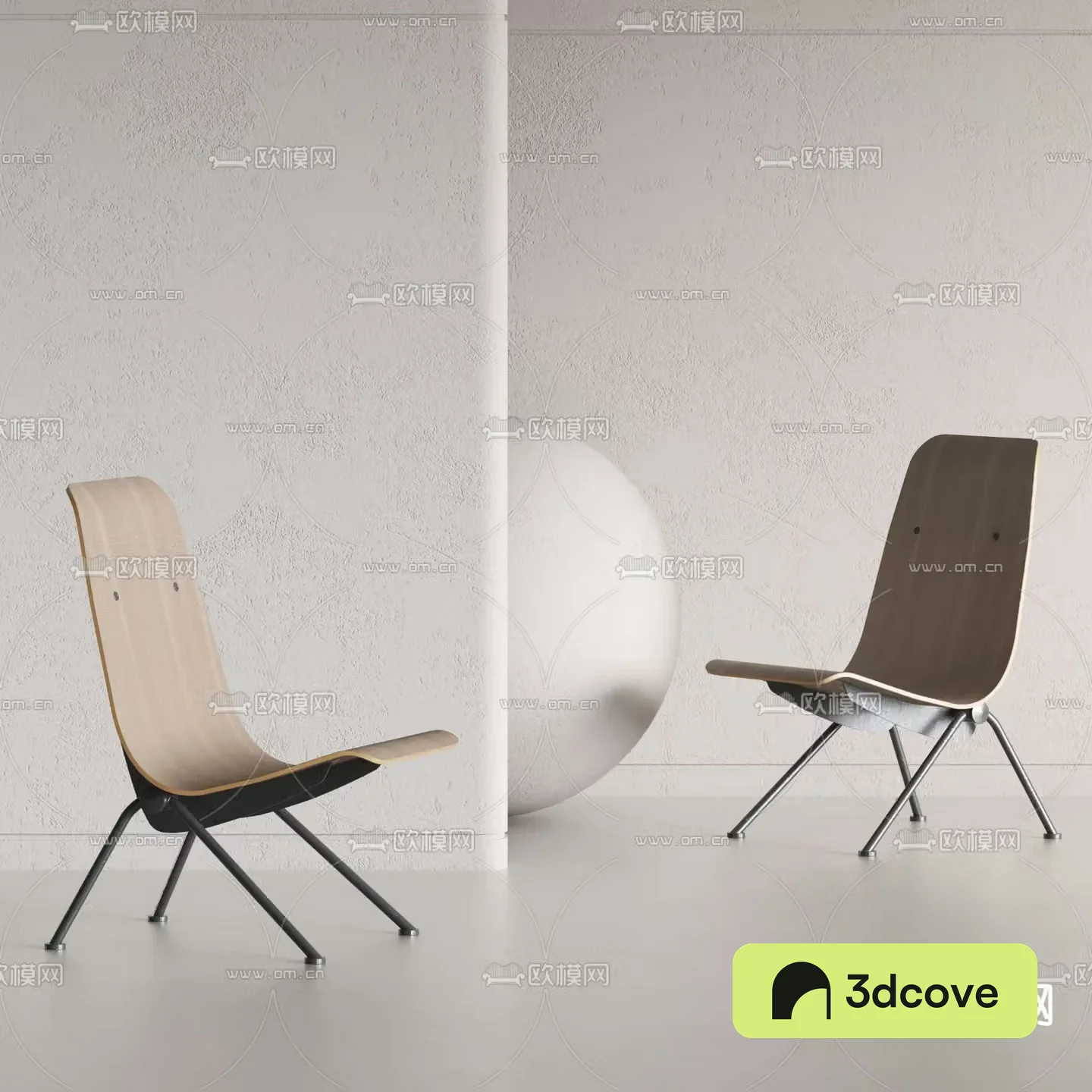 BAXTER lounge chair