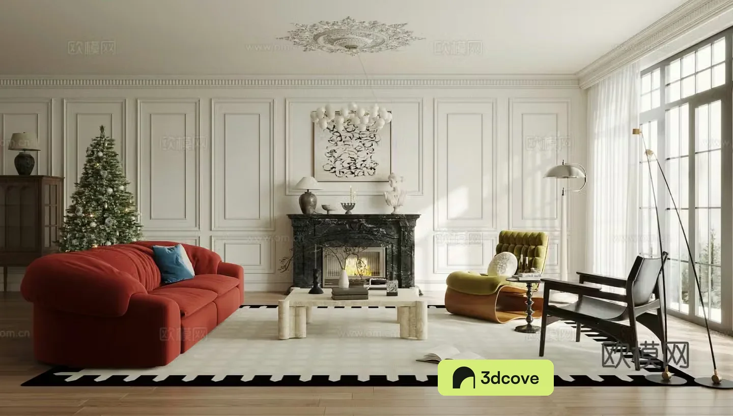 French living room