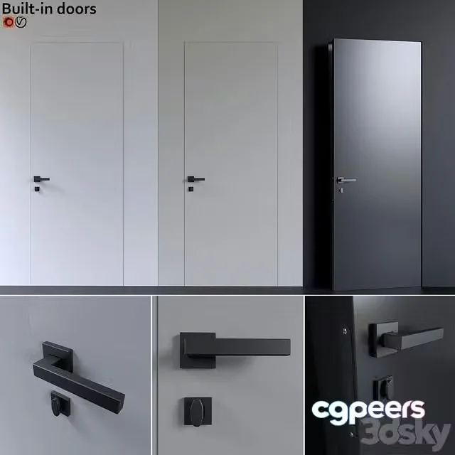 3ds Max Free – built-in doors