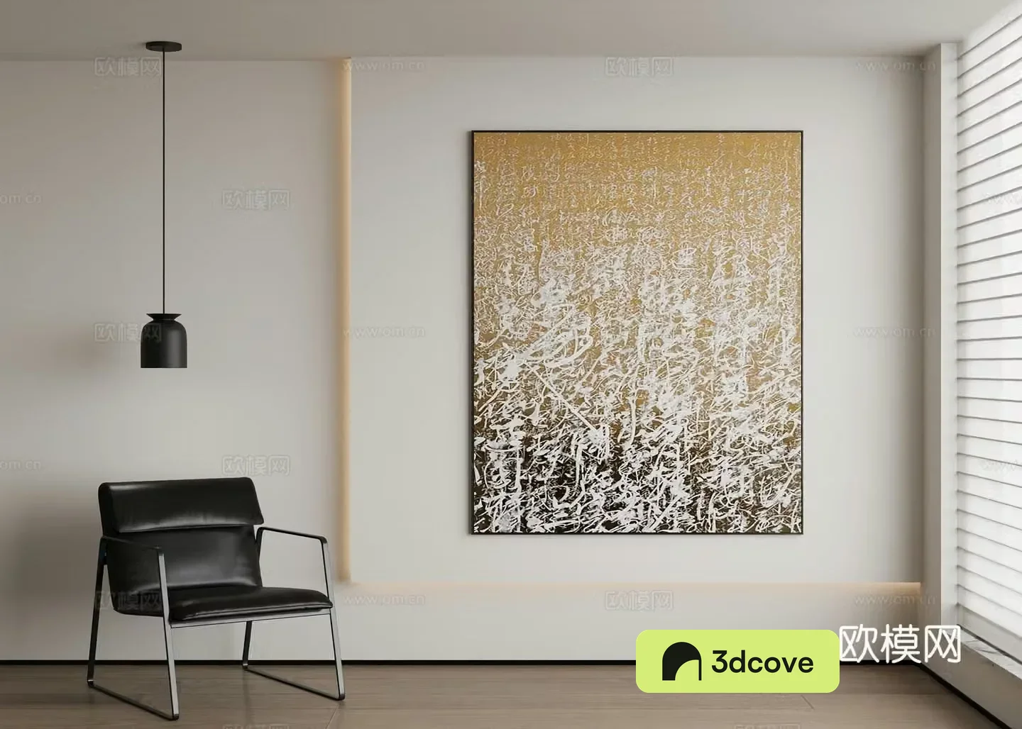 Modern abstract painting decorative painting