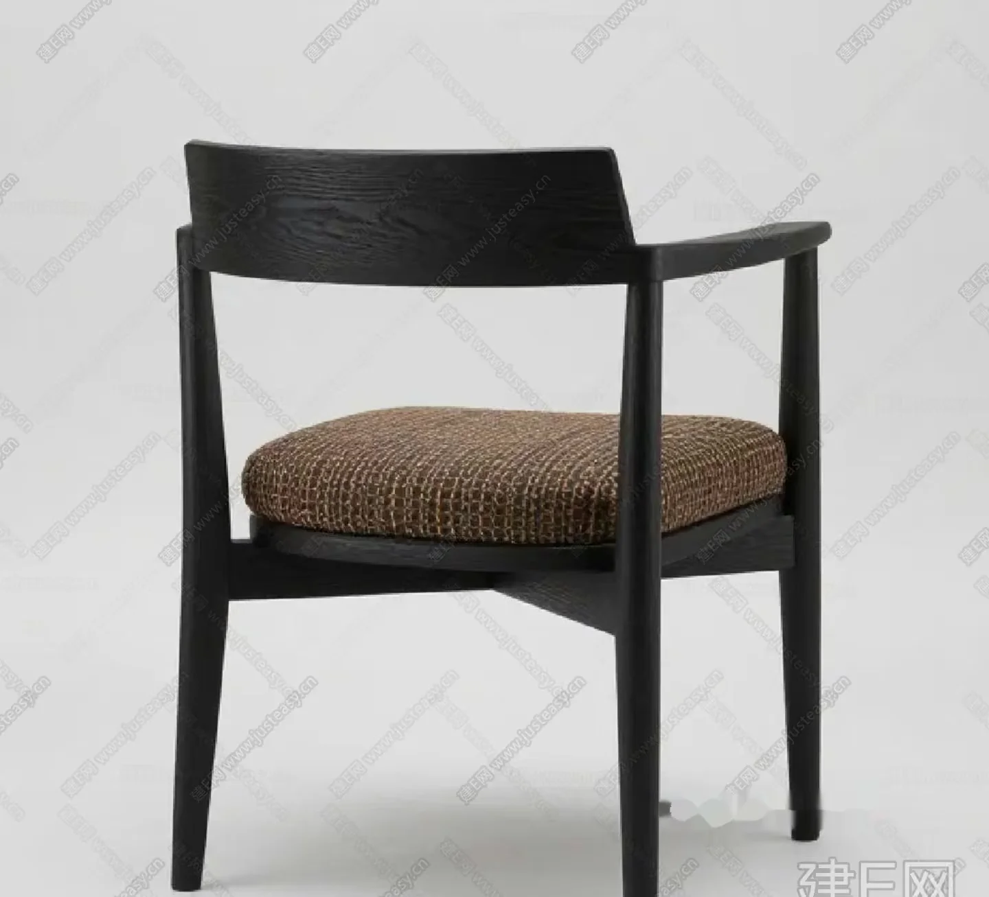 Wooden Armchair 3D Model – 9458 – VRAY Render